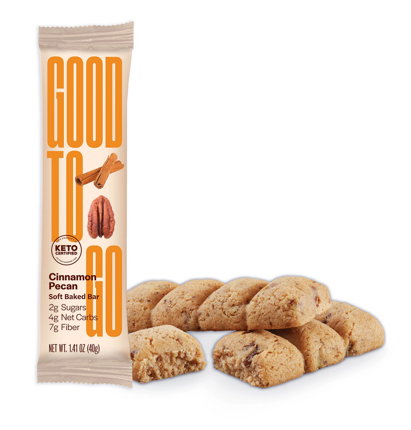 Good to Go Cinnamon Pecan Soft Baked Bar
