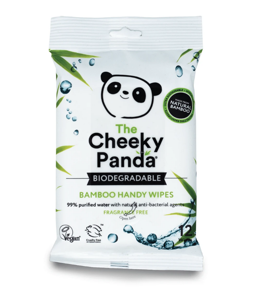 CHEEKY PANDA Vochtige doekjes 12s