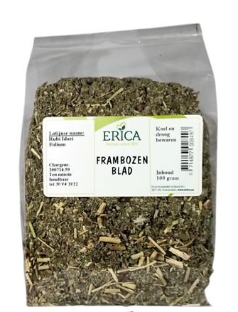 Erica Erica kruiden frambozen blad