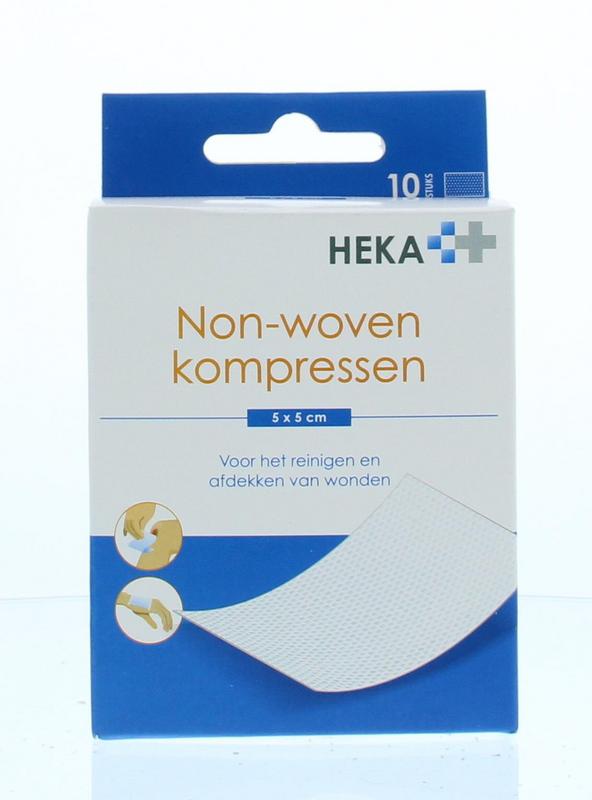Heka Kompres non-woven 5 x 5 cm steriel
