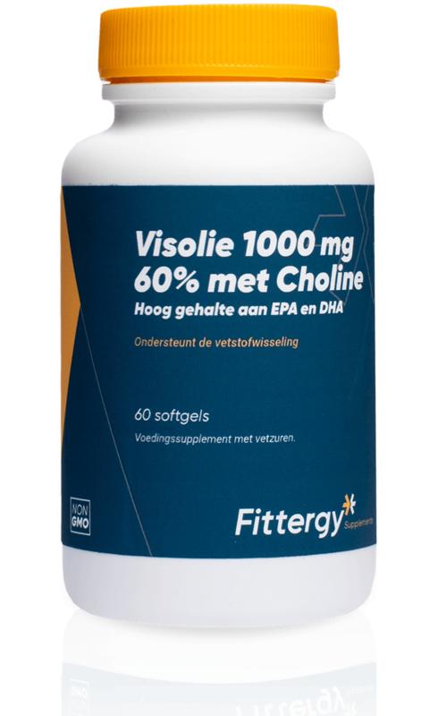Visolie 1000 mg 60% met choline