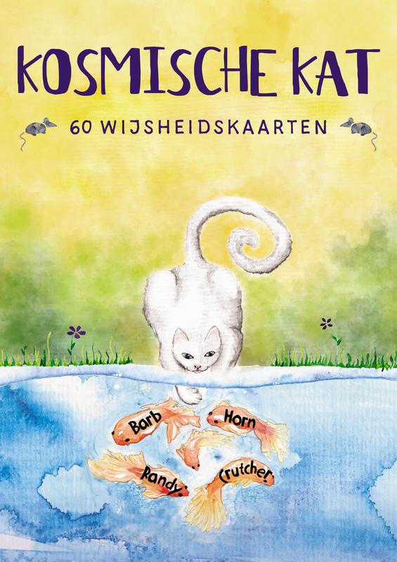 A3 Boeken Kosmische kat kaartenset