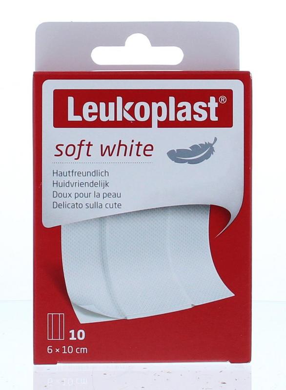 Leukoplast Soft white 6 x 10 cm