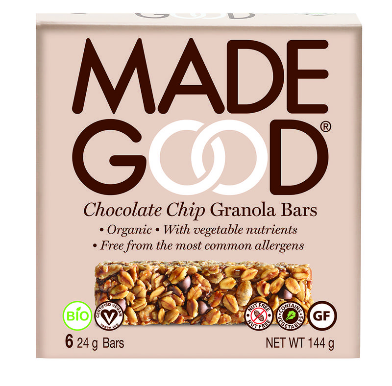 Made Good Granola bar chocolate chip 24 gram