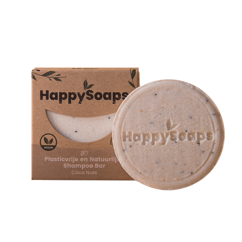 HappySoaps Shampoo Bar Coco Nuts 70 gram