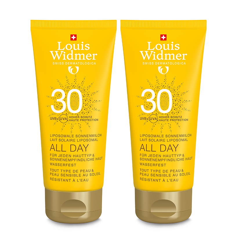 Louis Widmer All Day SPF30 Duo ongeparfumeerd 200 ml