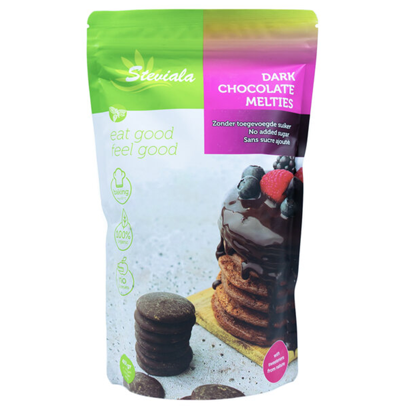 Steviala Dark Chocolate Melties 400 gram