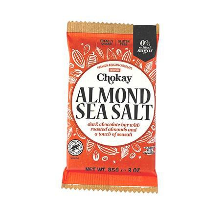 Chokay tablet dark/almond/seasalt 85gram