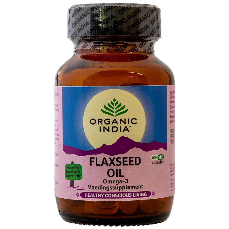 Organic India flax seed oil vegan