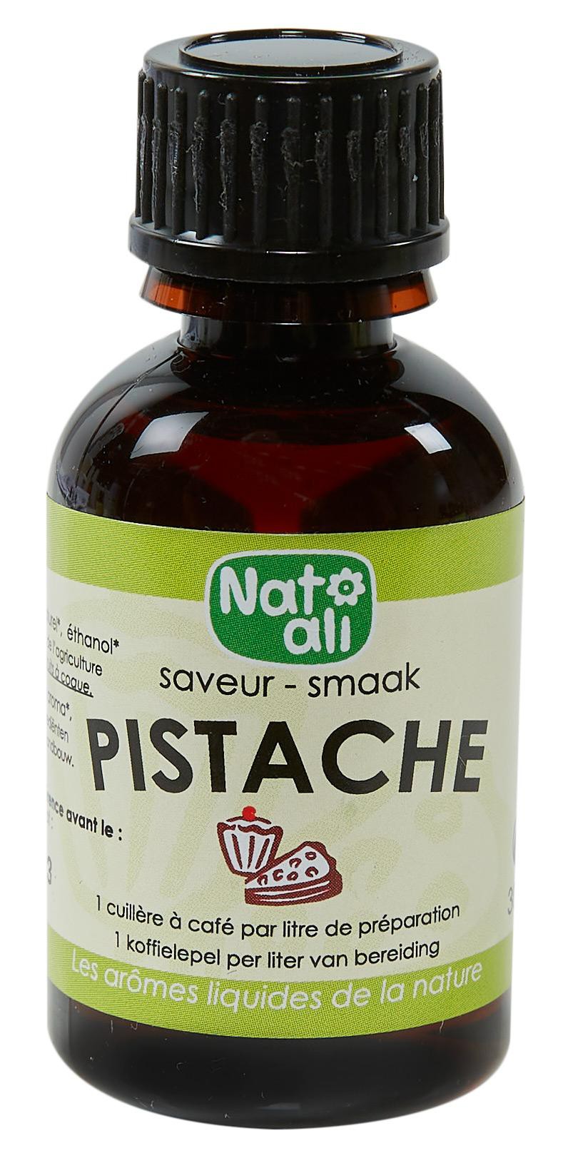 Nat Ali Natural Pistachio Pistache Flavour 30 ml