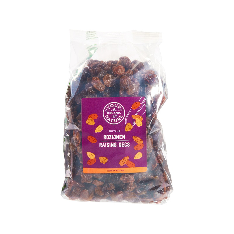 Your Organic Nature Sultanarozijnen bio 500 gram