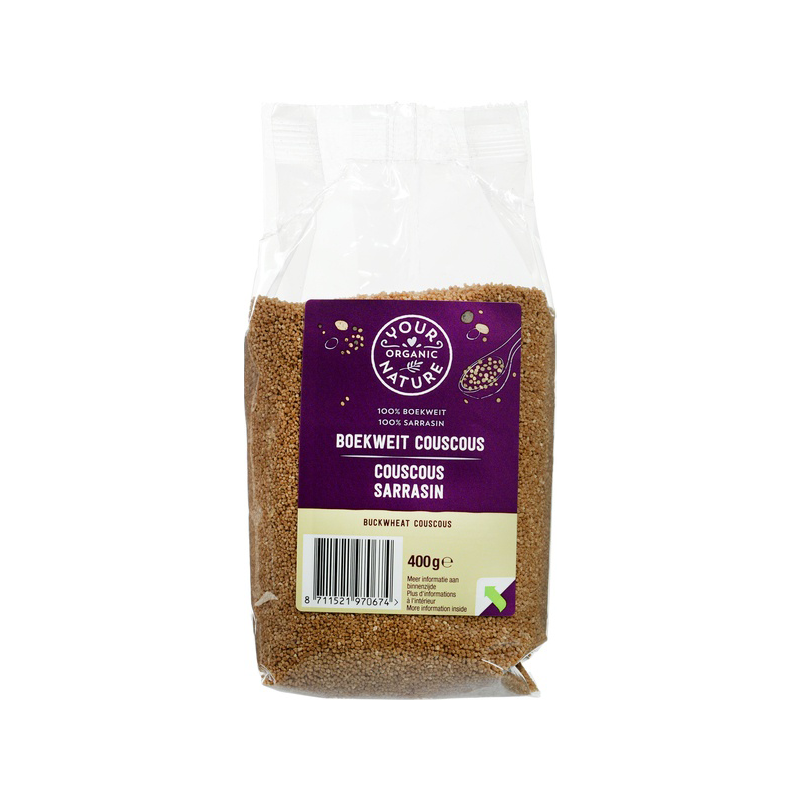 Your Organic Nature Boekweit couscous bio 400 gram