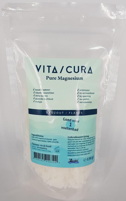 Vitacura Magnesium Zout Flakes 150 gram