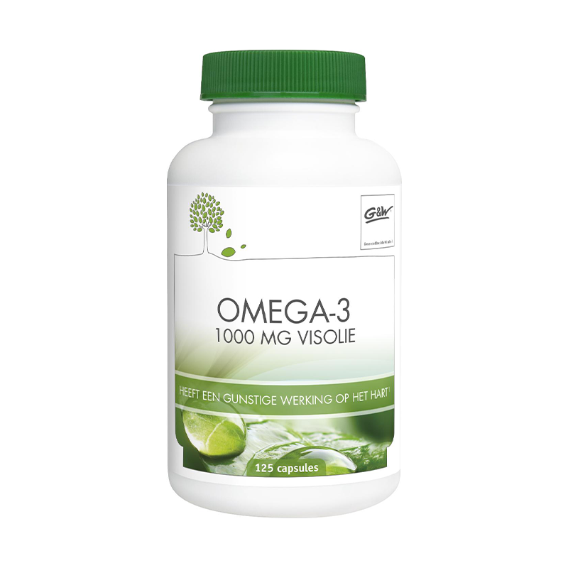 Gezond en Wel Omega 3 1000mg visolie 125 capsules