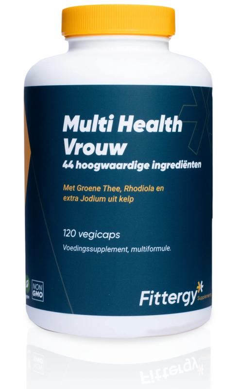 Fittergy Multi Health Vrouw 120 vegicaps