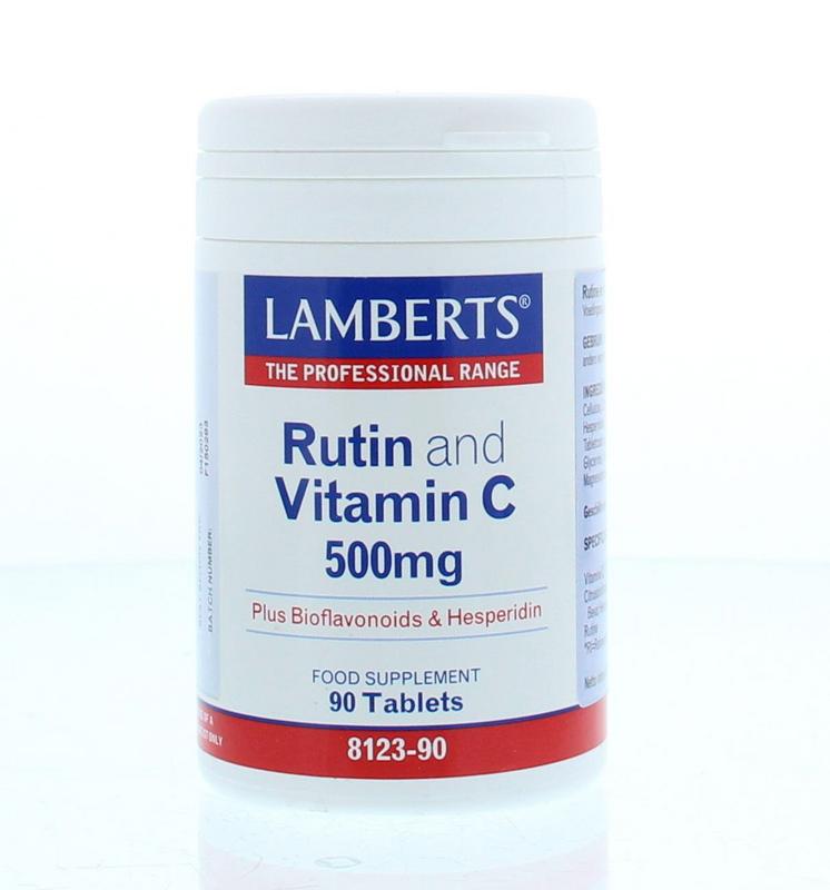 Vitamine C 500 mg rutine & bioflavonoiden