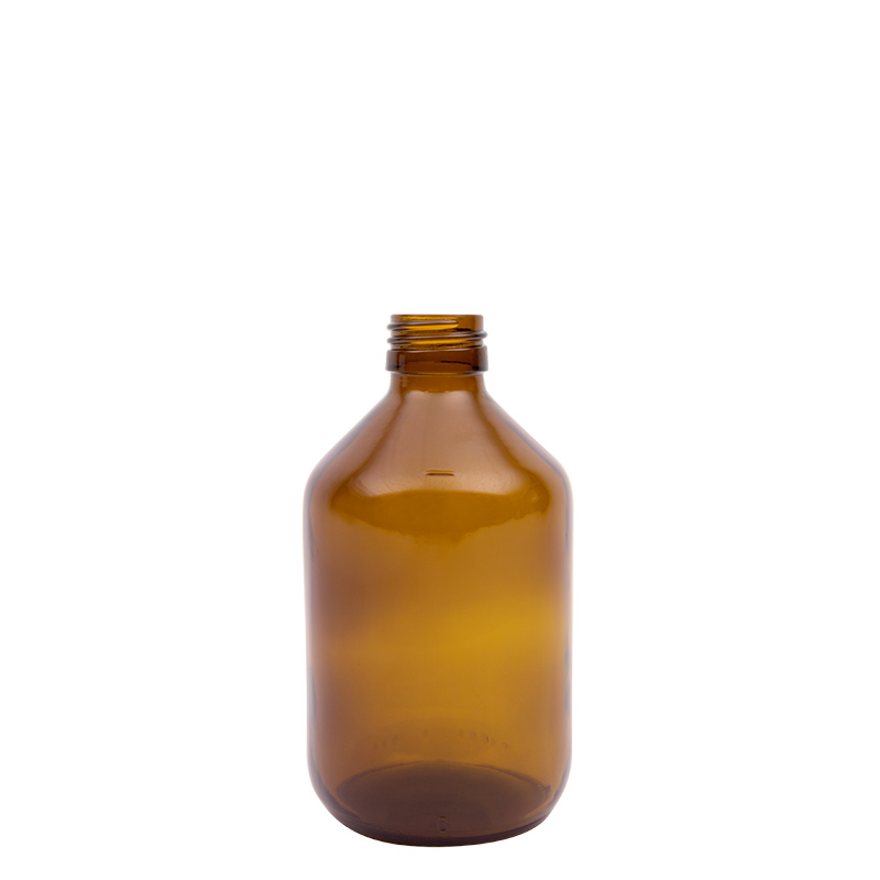Medicijnfles ongedopt bruin 300 ml