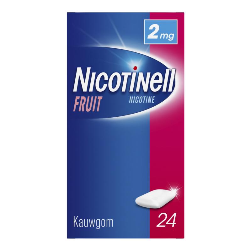 Nicotinell Nicotinell fruit kauwgom 2mg
