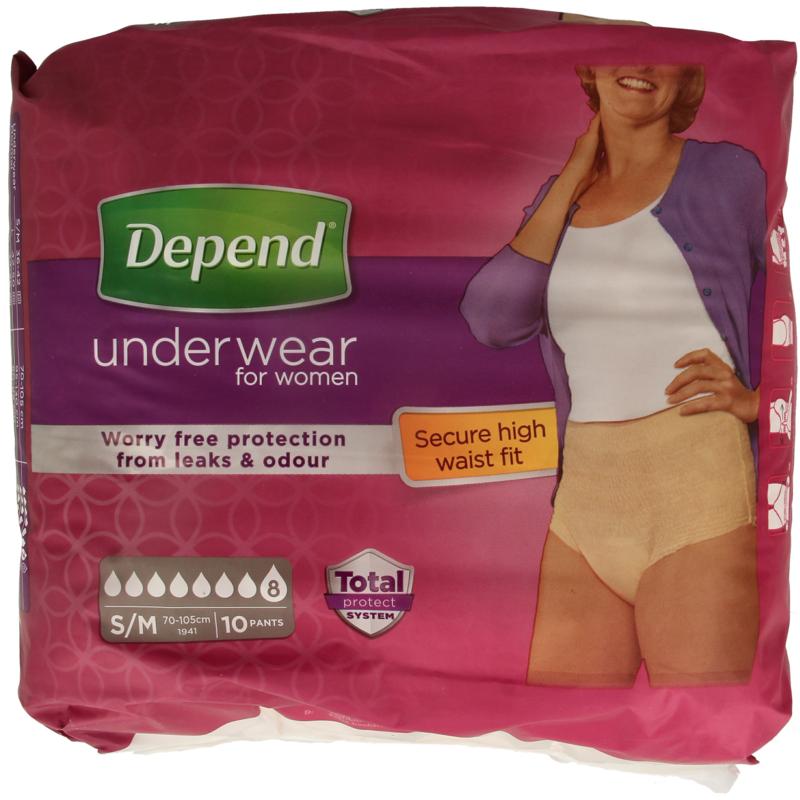 Depend Pants female super S/M