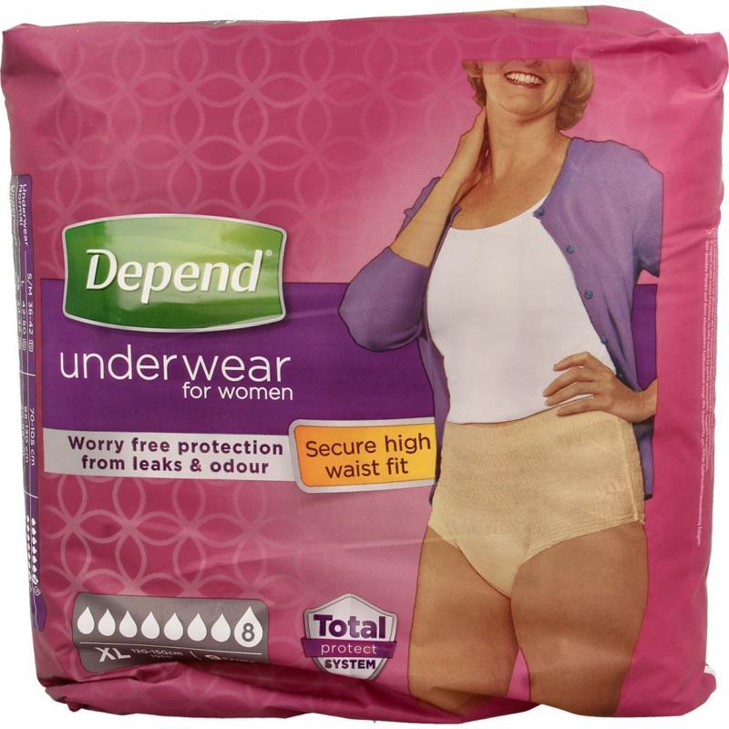 Depend Pants female super XL