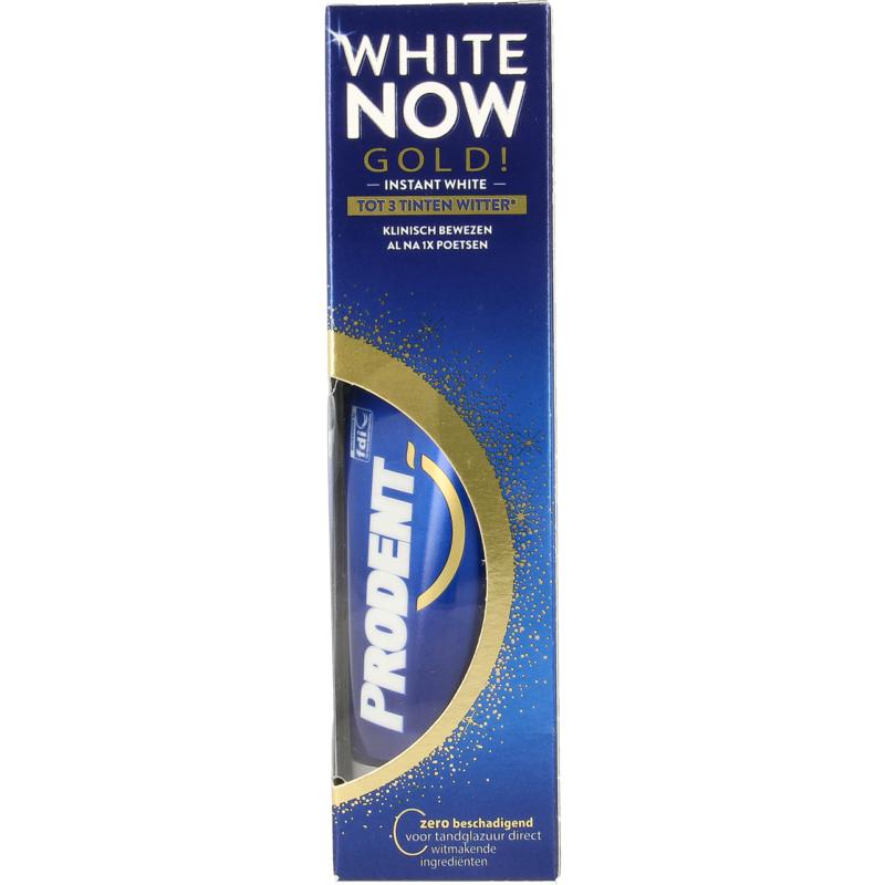 Prodent Tandpasta white now gold