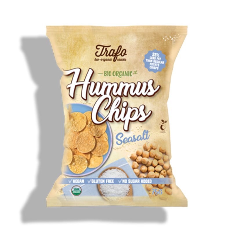 Trafo Hummus chips seasalt bio