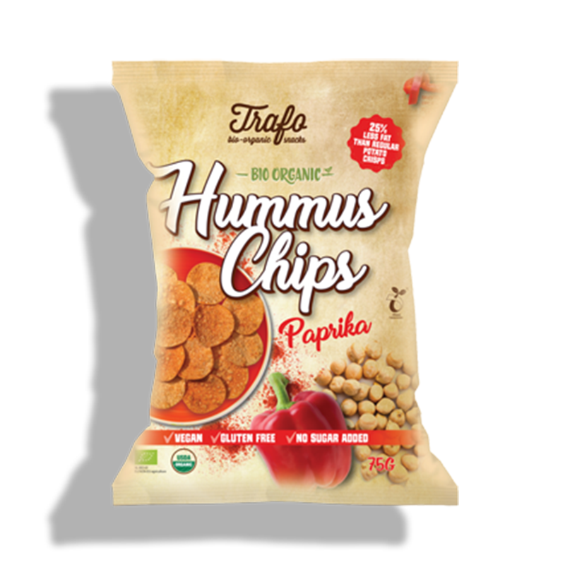 Trafo Hummus chips paprika bio