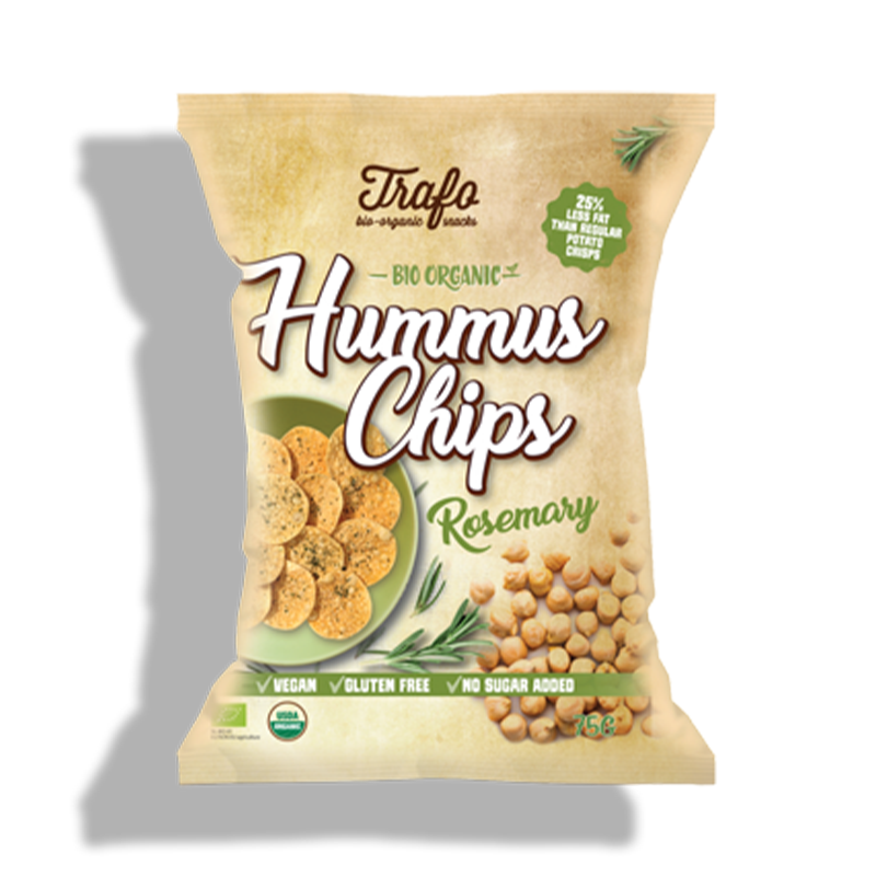 Trafo Hummus chips rosemary bio