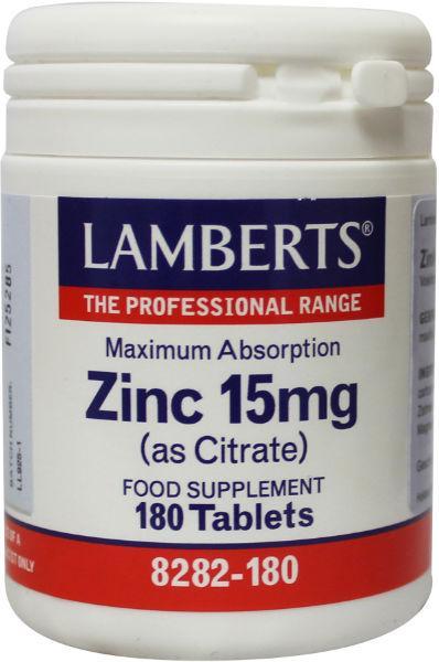 Zink citraat 15 mg