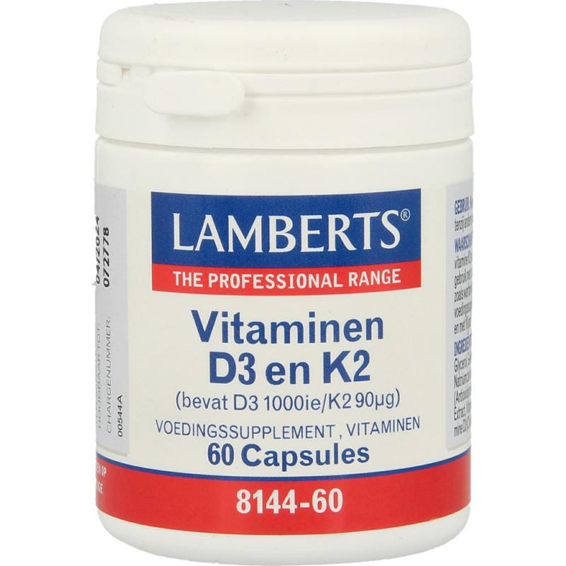 Lamberts Vitamine D3en K2