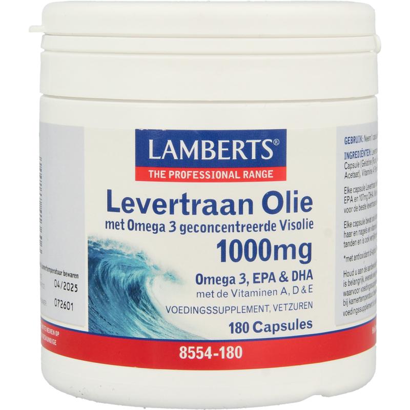 Lamberts levertraanolie 1000/l/8554-180