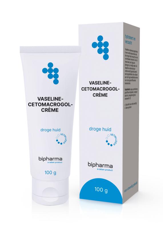 Bipharma vaseline-cetomacrogolcreme bip