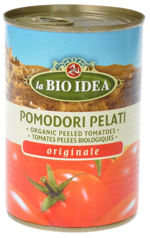Tomaten gepeld (blik)