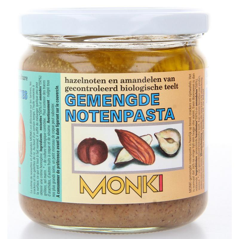 Gemengde notenpasta met zout eko