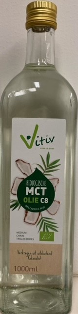 Vitiv mct olie c8 coconut pure