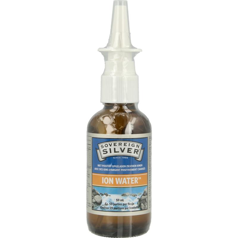 Natural Immonoge sovereign silver ion water spr