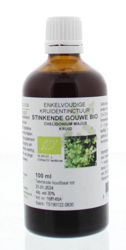 Chelidonium majus / stinkende gouwe tinctuur bio