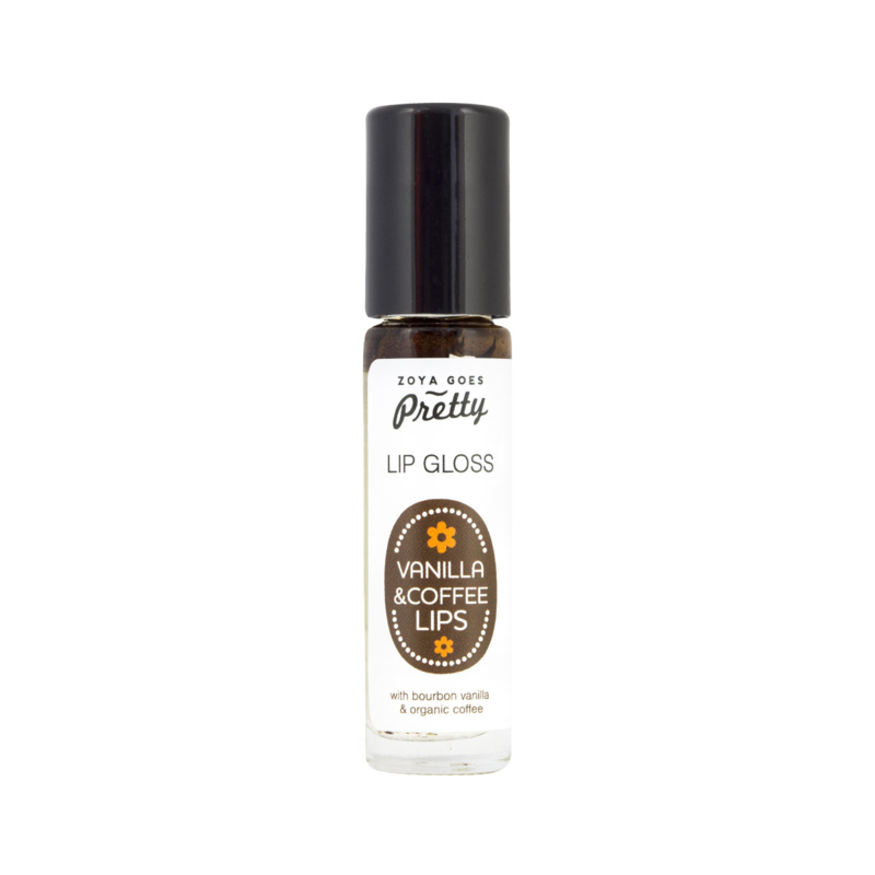 Zoya Goes Pretty Lip gloss vanilla & coffee lips
