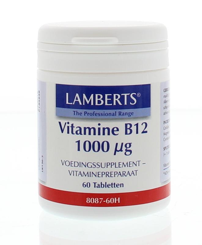 Vitamine B12 1000 mcg (methylcobalamine)