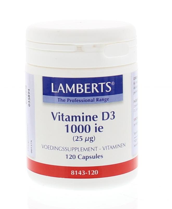 Vitamine D3 1000IE 25 mcg