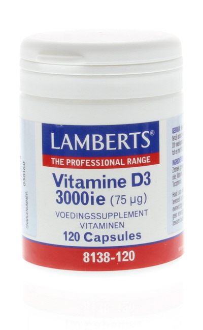 Vitamine D3 3000IE 75 mcg