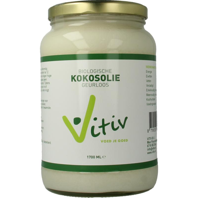 Vitiv kokosolie geurloos
