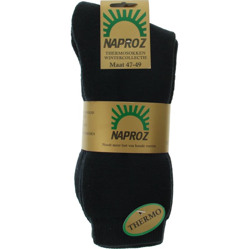 Naproz Naproz thermo sokk 47-49 blauw