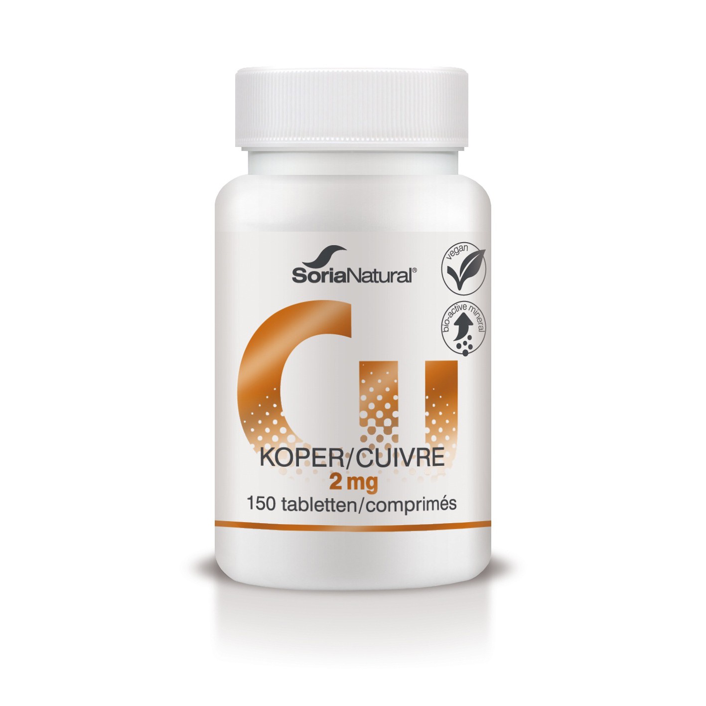 Soria koper 2mg 150 tabletten