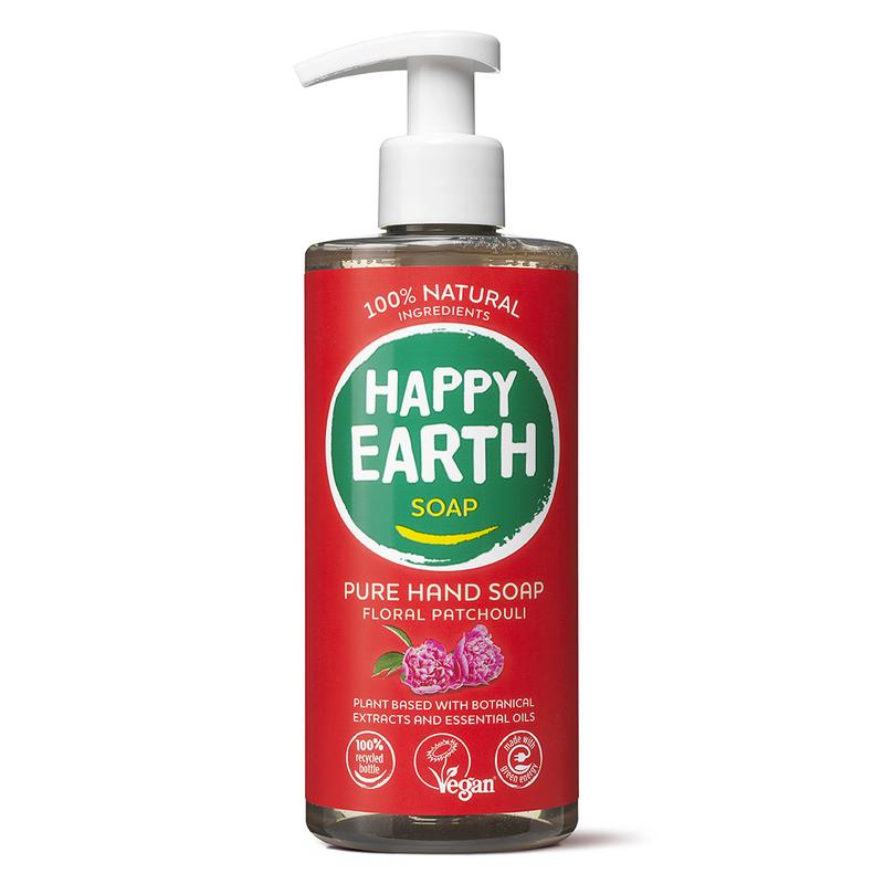 Happy Earth Pure Handzeep Floral Patchouli