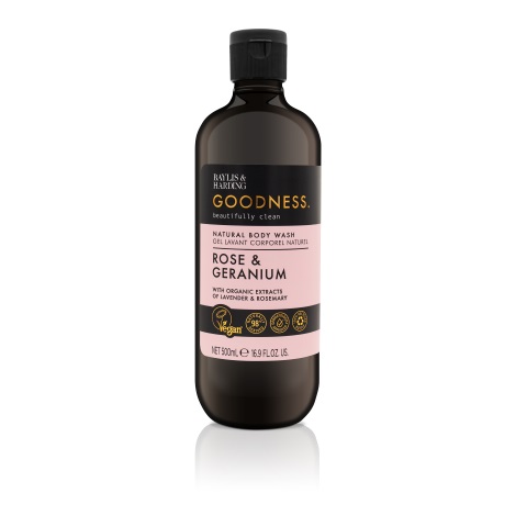 Baylis & Harding bodywash goodness rose & geran