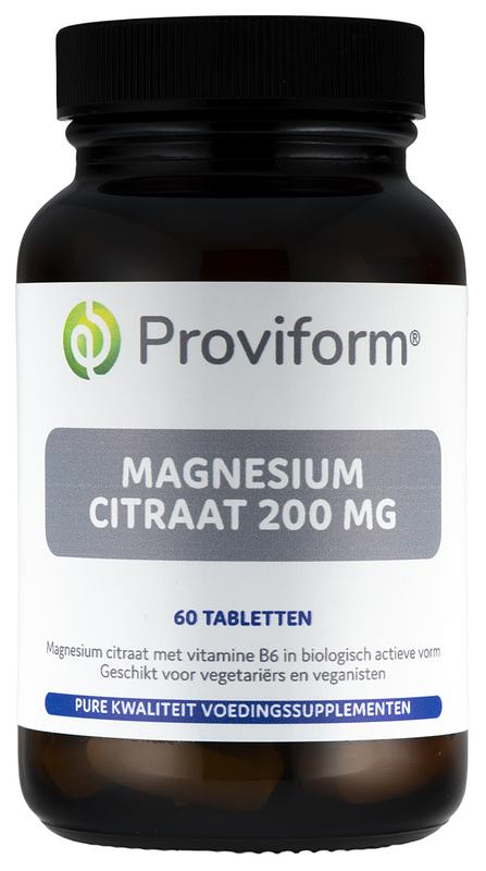 Magnesium citraat 200 mg & B6