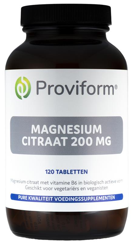 Magnesium citraat 200 mg & B6
