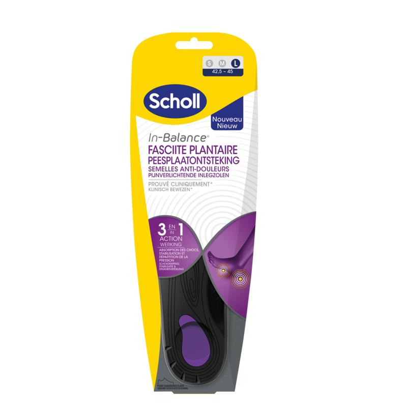 Scholl In balance inlegzolen peesplaatontsteking large