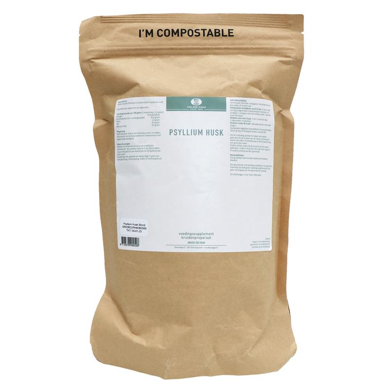 Psyllium husk afbreekbare navulzak